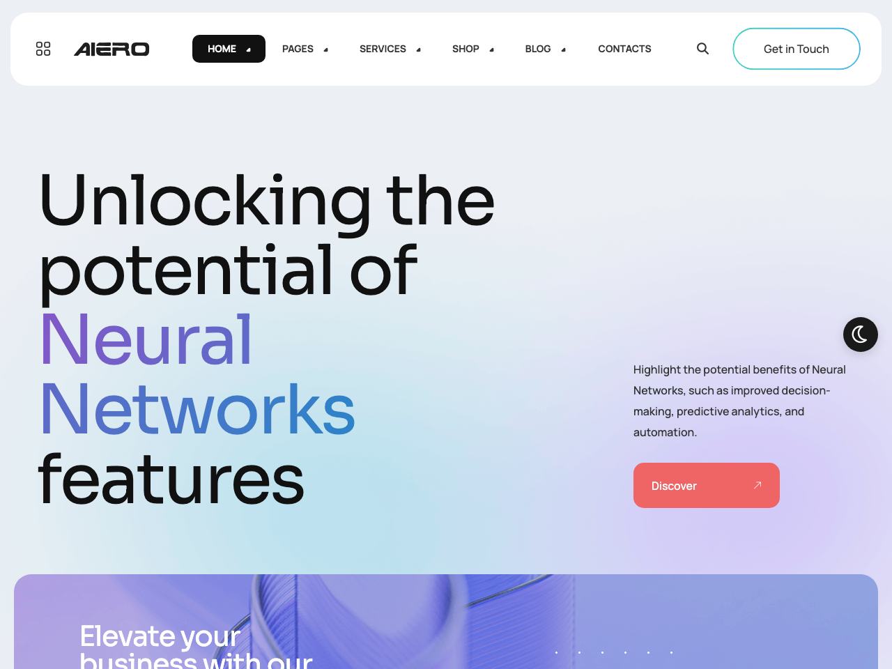 Homepage 01